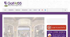Desktop Screenshot of golfat55.com